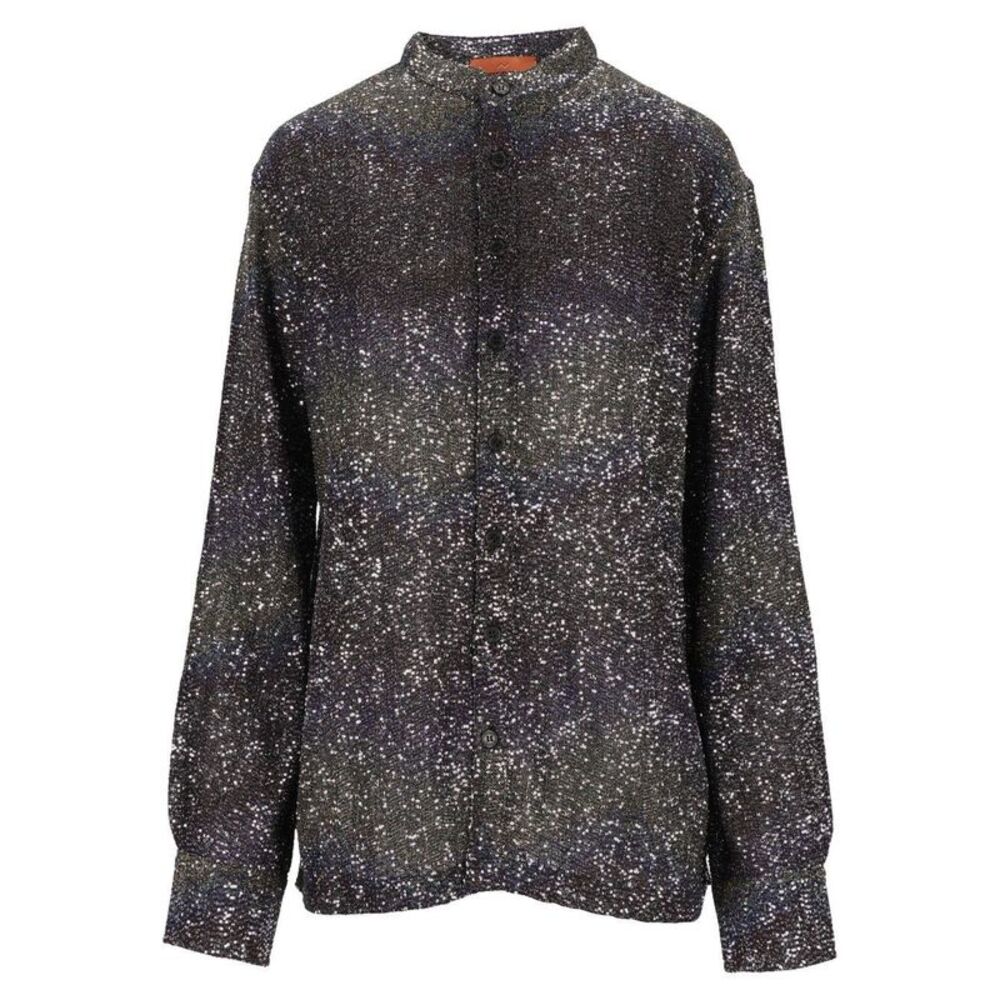 Missoni Women Oversized Shirt With Sequin Appliqué